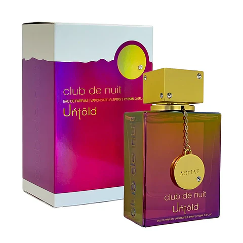Club De Nuit Untold Edp 105Ml Unisex Armaf- Inspirado en Baccarat Rouge 540 Maison Francis Kurkdjian