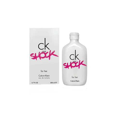 Ck One Shock Calvin Klein Edt 200 Ml Mujer