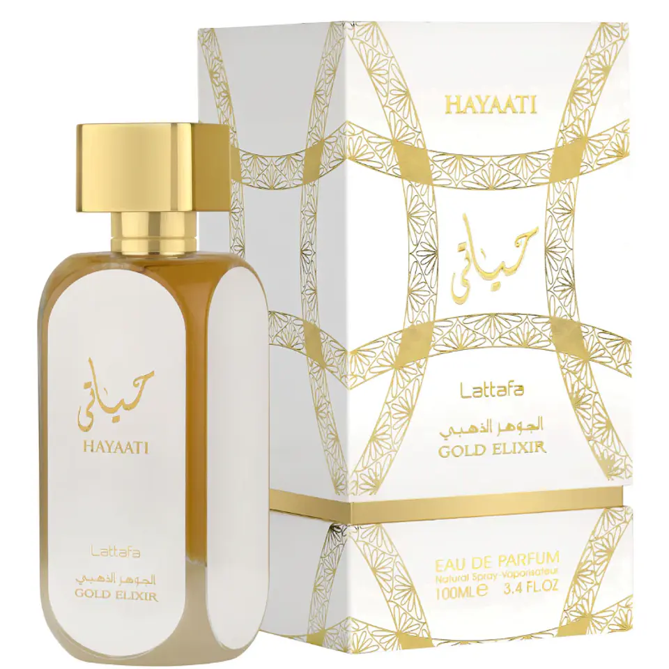 Hayaati Gold Elixir 100Ml Edp Unisex Lattafa Perfume-Inspirado En Armani Code Profumo - Giorgio Armani 1