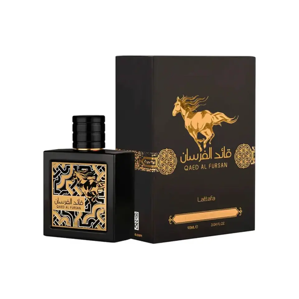 Lattafa Qaed al Fursan EDP 90 ML- Inspirado en Black XS 1