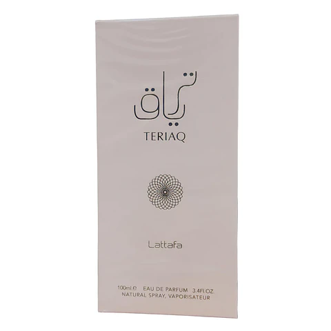 Teriaq Lattafa Edp 100ML Unisex-Inspirado en La Belle Le Parfum JPG