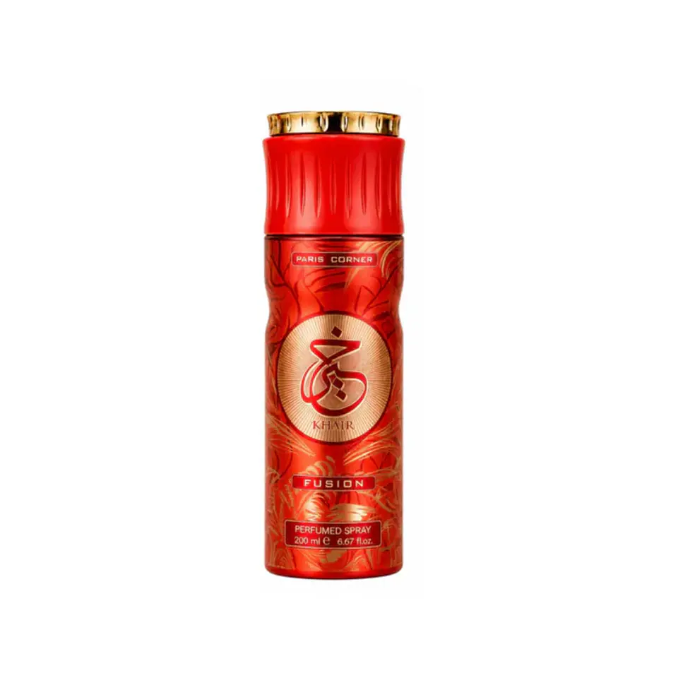 Desodorante Khair Fusion Paris Corner Perfumed Spray 200Ml Unisex 1