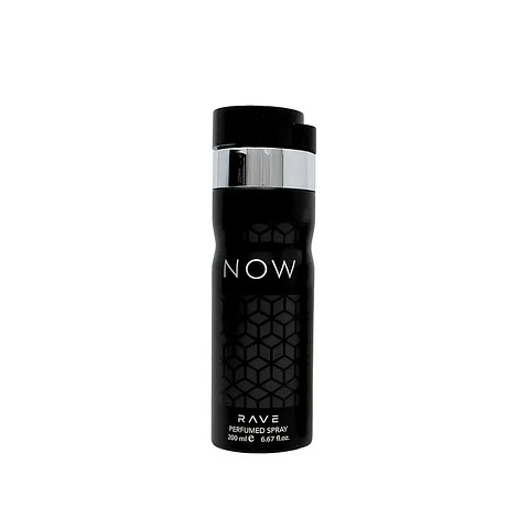 Desodorante Rave Now Black 200Ml 