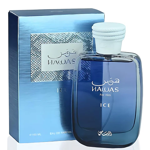 Hawas Ice Rasasi Edp 100ML Hombre - Inspirado en Invictus Aqua (2018) Rabanne