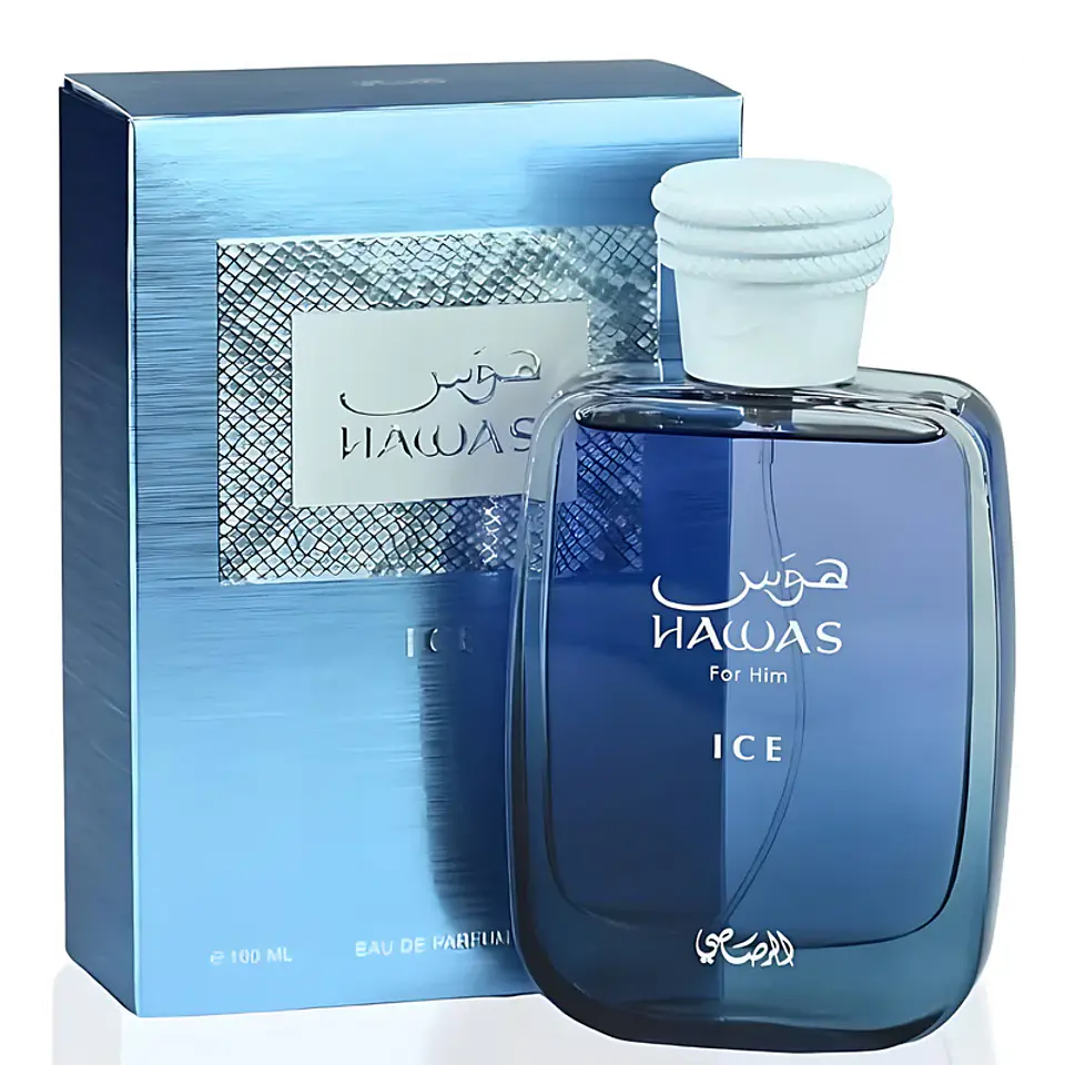Hawas Ice Rasasi Edp 100ML Hombre - Inspirado en Invictus Aqua (2018) Rabanne 1