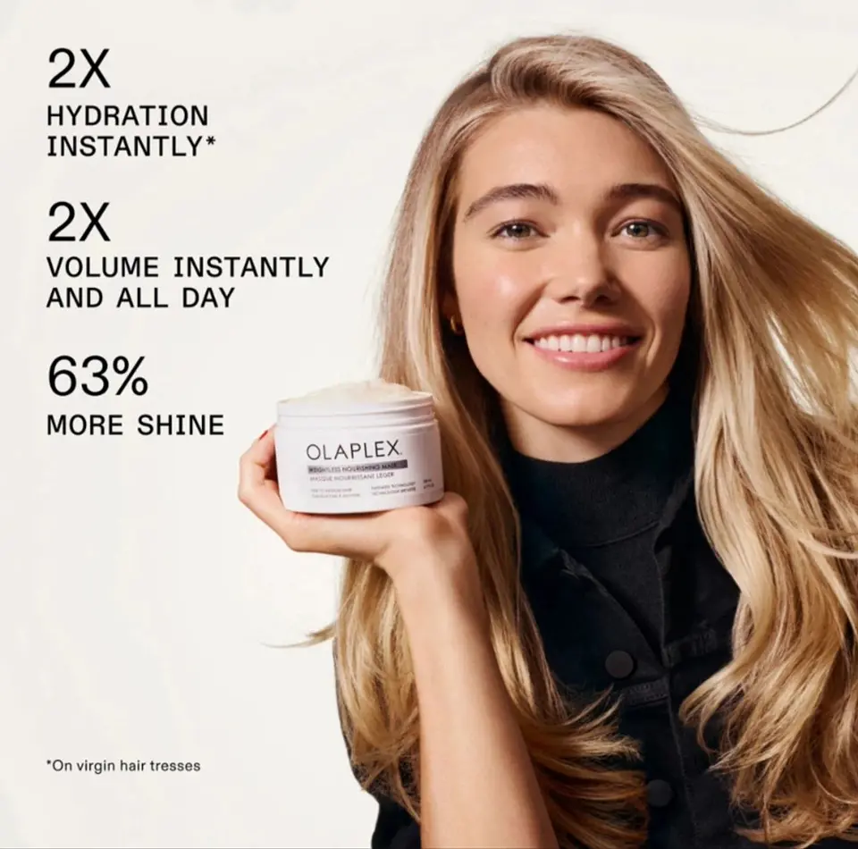 MASCARILLA WEIGHTLESS NOURISHING OLAPLEX 200ml 3