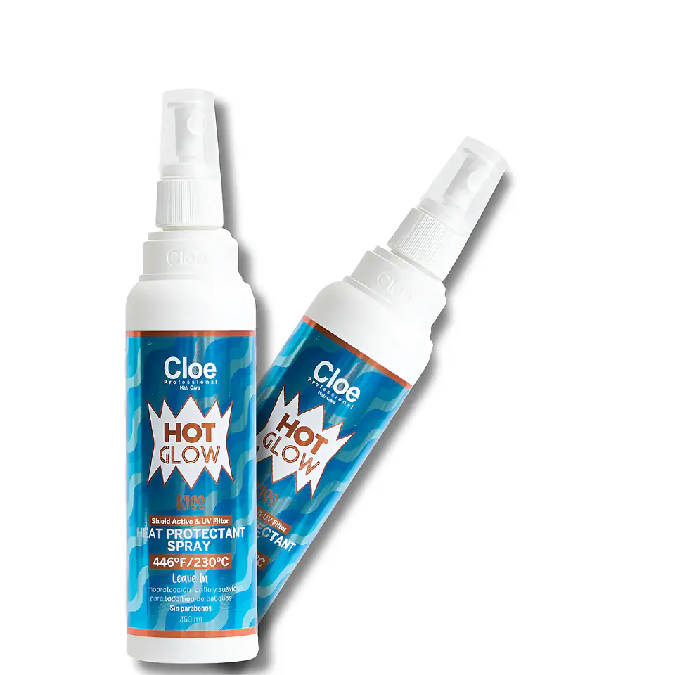 HOT GLOW KISS CLOE PROTECTOR TERMICO CAPILAR CON UV 250ml 2