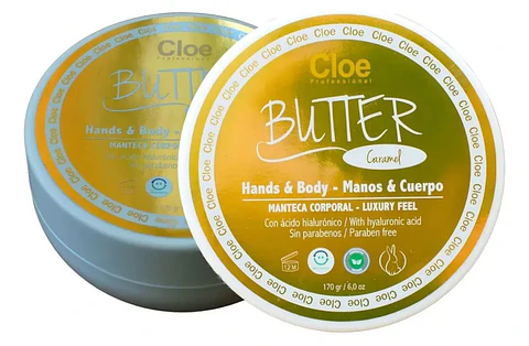 BUTTER CARAMEL Manteca Corporal Cloe Professional
