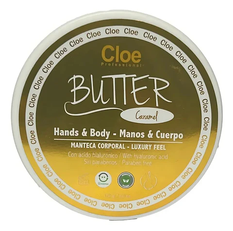 BUTTER CARAMEL Manteca Corporal Cloe Professional