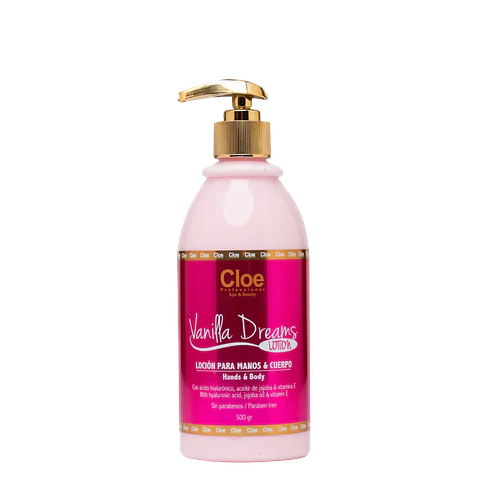 Loción para Manos y Cuerpo Cloe Vainilla Dreams 500ml