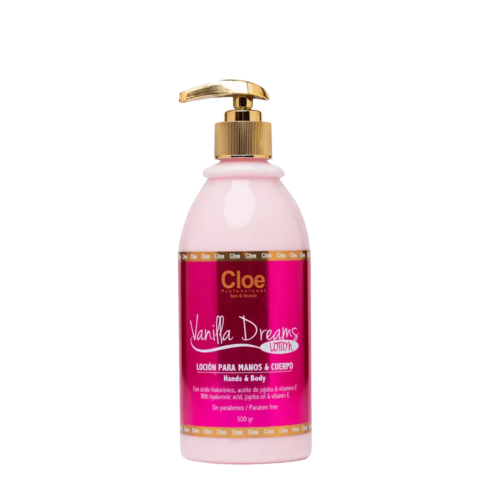 Loción para Manos y Cuerpo Cloe Vainilla Dreams 500ml 1