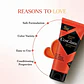 Tintura fantasía Semi Permanent Hair Color vibrant orange 120g - Miniatura 5
