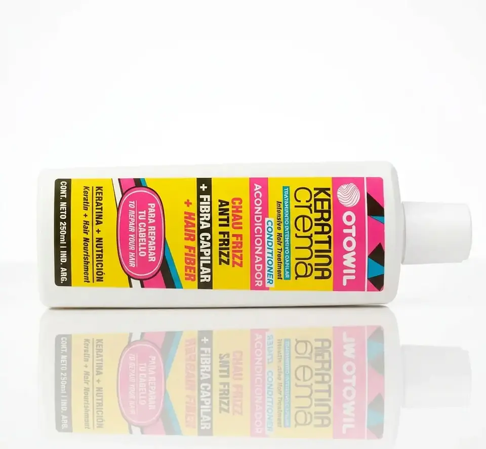 ACONDICIONADOR ANTI FRIZZ KERATINA OTOWIL 250ml 2