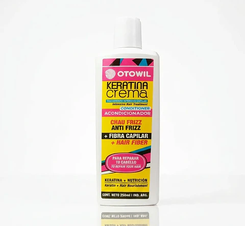 ACONDICIONADOR ANTI FRIZZ KERATINA OTOWIL 250ml