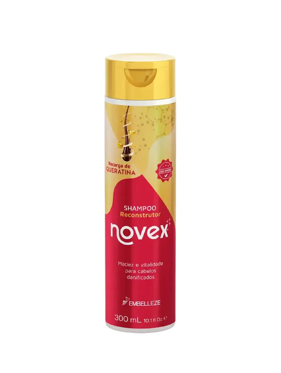 Shampoo reconstructor recarga de queratina 1