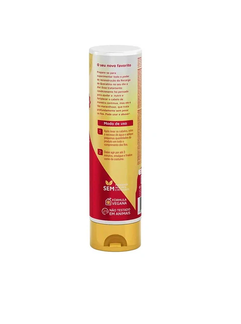 TRATAMENTO CONDICIONANTE RECARGA DE QUERATINA 300ML