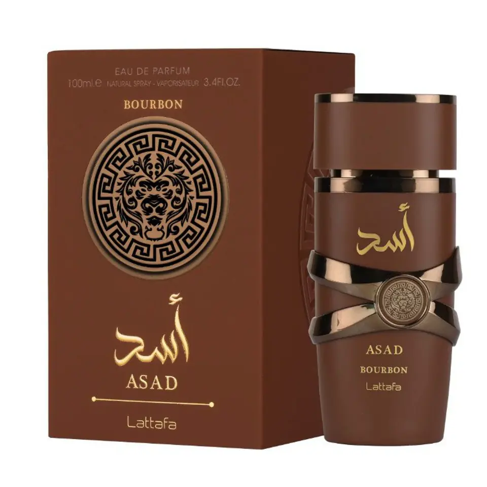 Asad Bourbon Lattafa Edp 100Ml Hombre - Inspirado en The Most Wanted EDP Intense de Azzaro 1