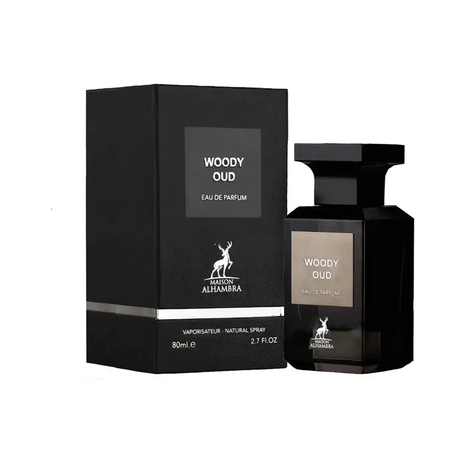 Woody Oud Maison Alhambra Edp 80Ml Unisex- Inspirado En Oud Wood De Tom Ford 1