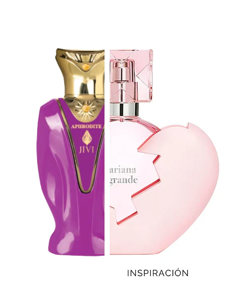 Jivi Parfums Aphrodite Greek God EDP 100 ml Mujer - Inspirado de Ariana Grande Thank U next