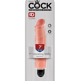 Vibrador Realístico King Cock 7" Stiffy