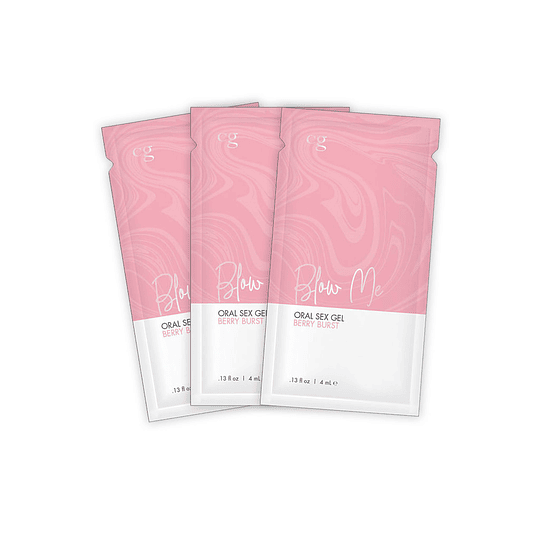 Gel Sexo Oral Blow Me / Pack x 3 Sachets