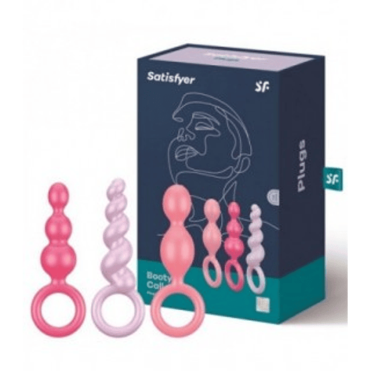 Satisfyer Set Training Anal (3 piezas Color)