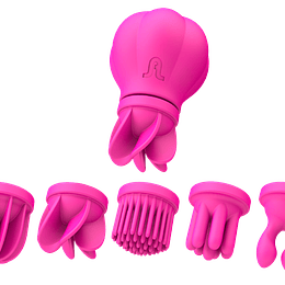 Vibrador 5 Cabezales Caress