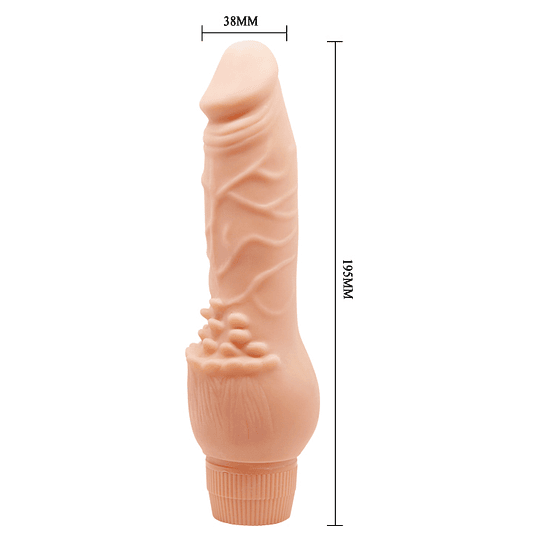 Pleasure Fantasy Vibrador realístico PVC