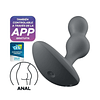 Vibrador Plug Anal Unisex Deep Diver con App