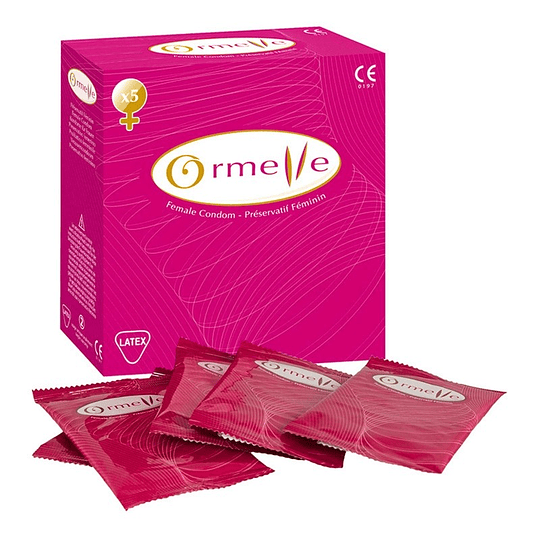 Condón Femenino de Látex Ormelle ( 5 unidades )