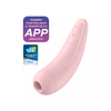 Vibrador c/ pulso de aire Satisfyer Curvy 2 +