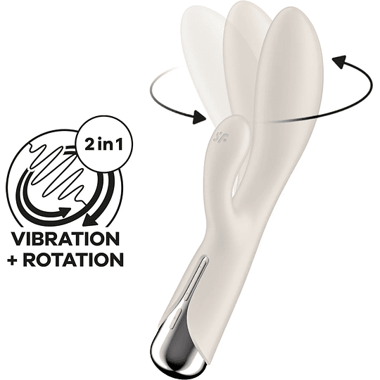 Vibrador Conejo 1 Giratorio Satisfyer