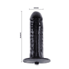 Dildo con bomba inflable