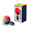 Plug Anal Metálico Multicolor Wooomy Filippi