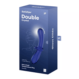 Dildo Unisex Satisfyer Cristal Doble