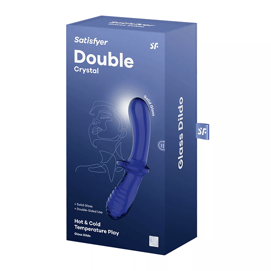 Dildo Unisex Satisfyer Cristal Doble