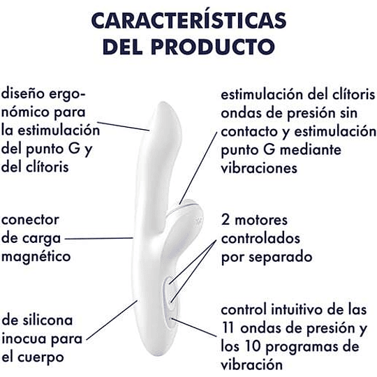 Vibrador / Succionador Satisfyer Pro+ Punto G