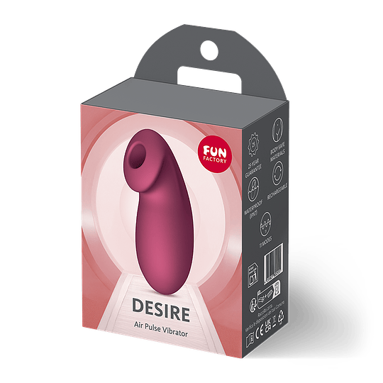 Vibrador de Pulso de Aire Fun Factory DESIRE