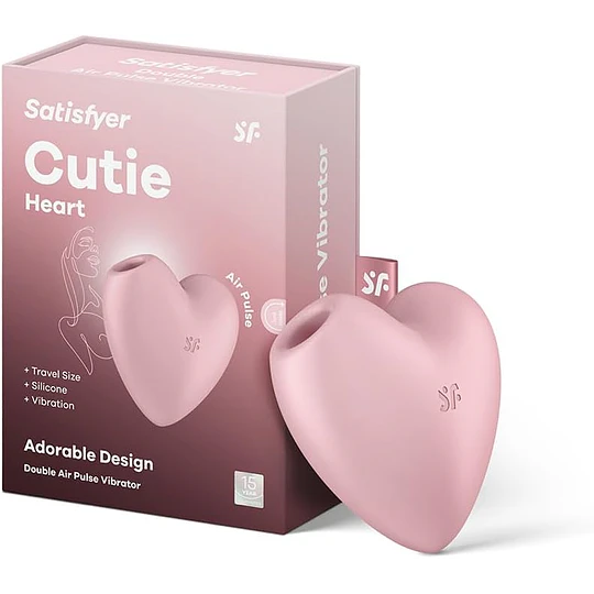 Vibrador Succionador Satisfyer Cutie Heart