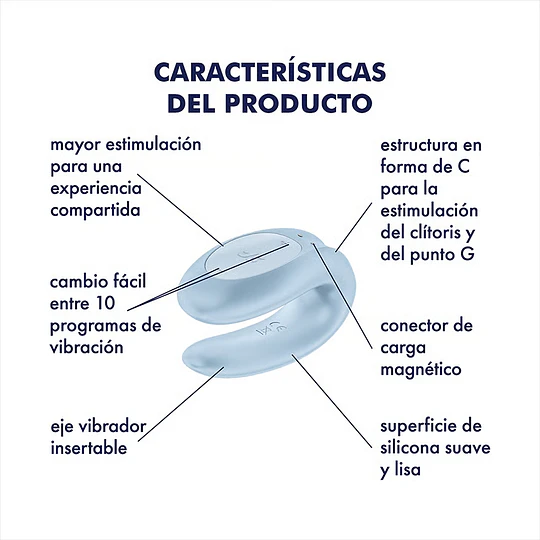 Vibrador Satisfyer Double Joy con APP