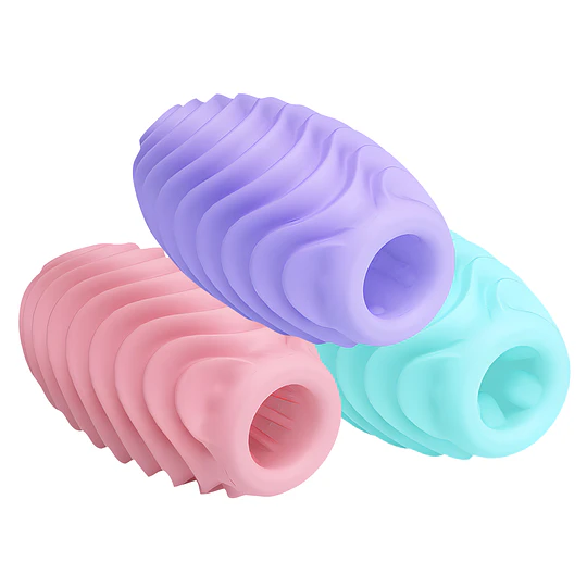 Kit Masturbador Manual Huevo Pretty Love  ( 15 Piezas )