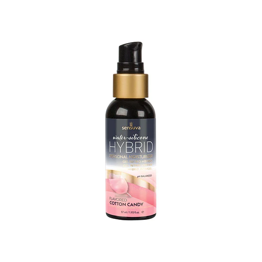 Lubricante Híbrido Sensuva sabor Cotton Candy