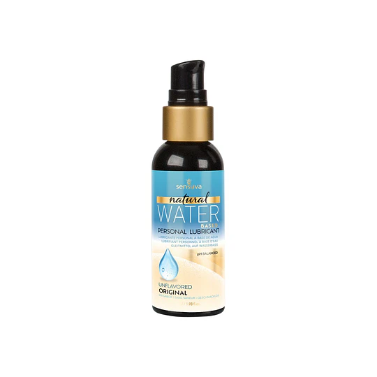 Lubricante Base Agua Sensuva Neutro