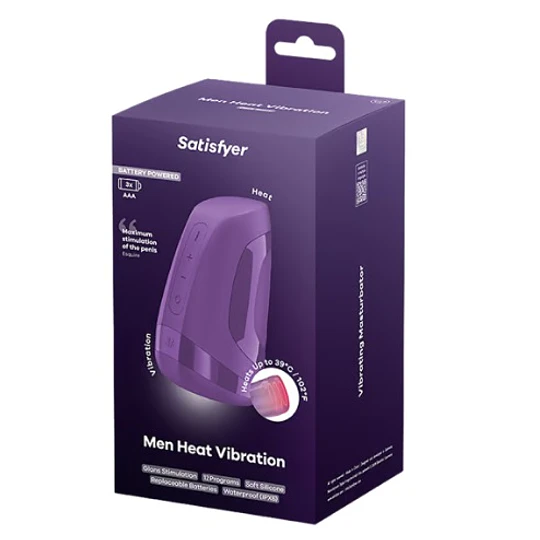 Satisfyer Men Heat Vibration Violeta