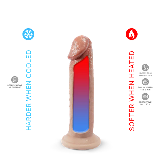 Dildo  Edición Premium Real Skin 7,5