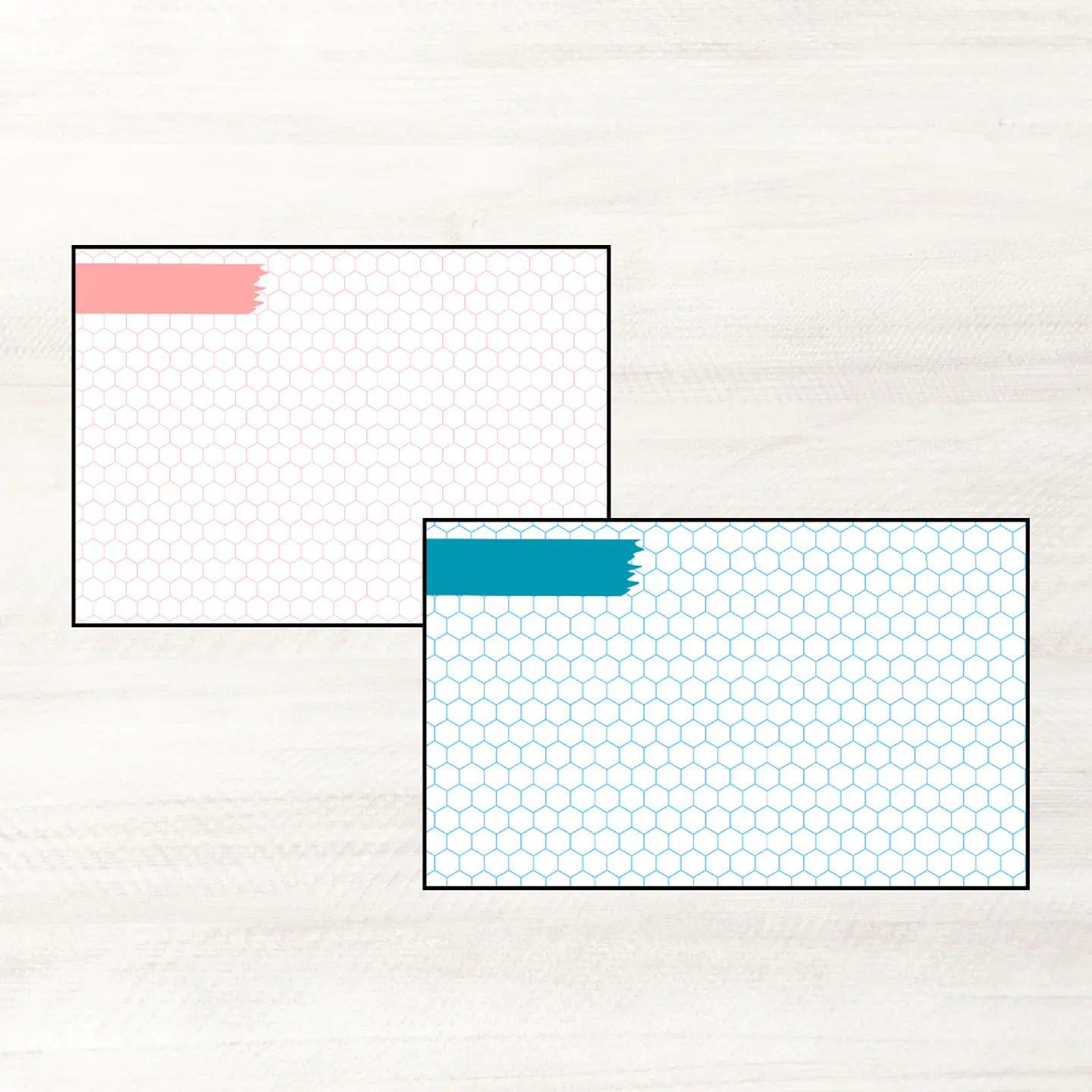  Flascard hexágonos 1