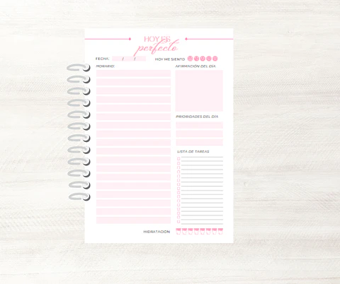 Mini Planner Rosa