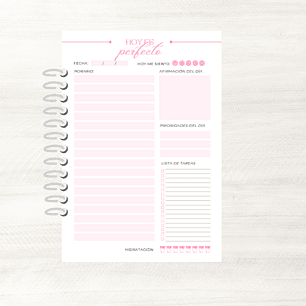 Mini Planner Rosa