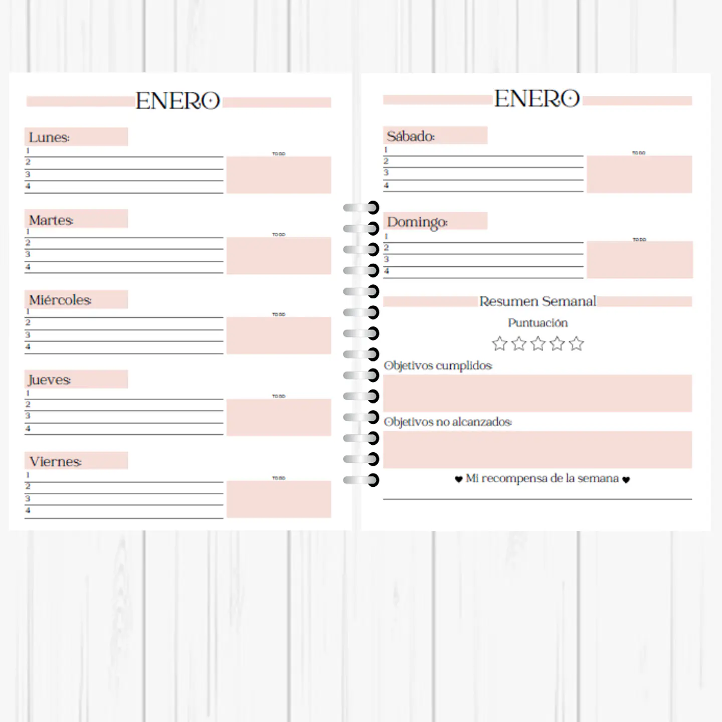 Planner Mensual  4
