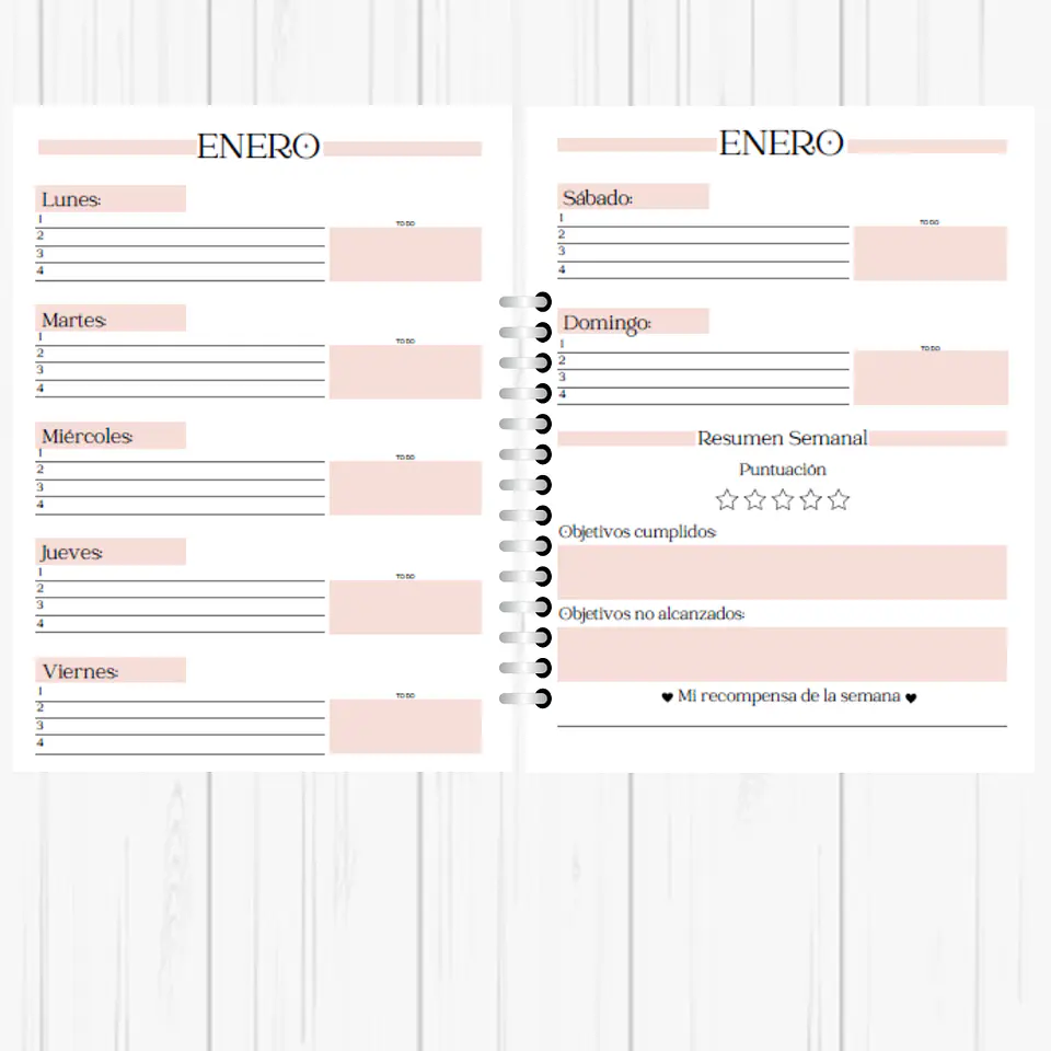 Planner Mensual  4
